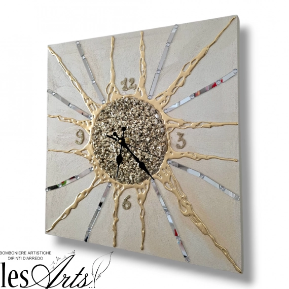 Orologio oro 50x50 