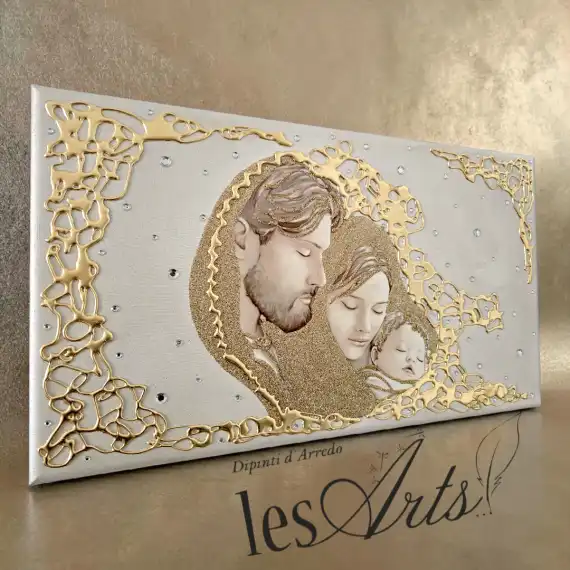 Maternità 70x40 oro