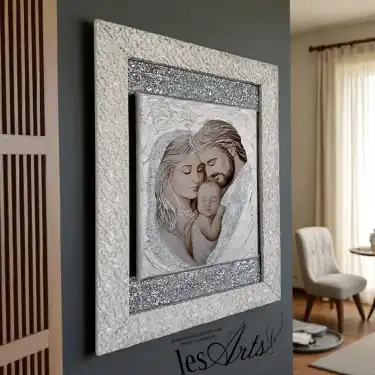 maternita-cornice-bianca-100x70