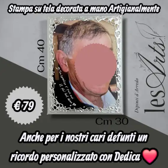 Stampa su tela 30x40