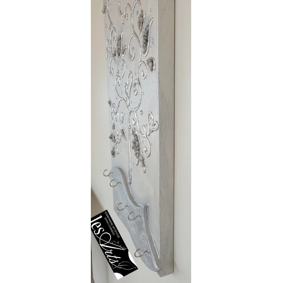 Appendichiavi albero cuori 40x80