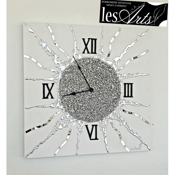 Orologio sole bianco