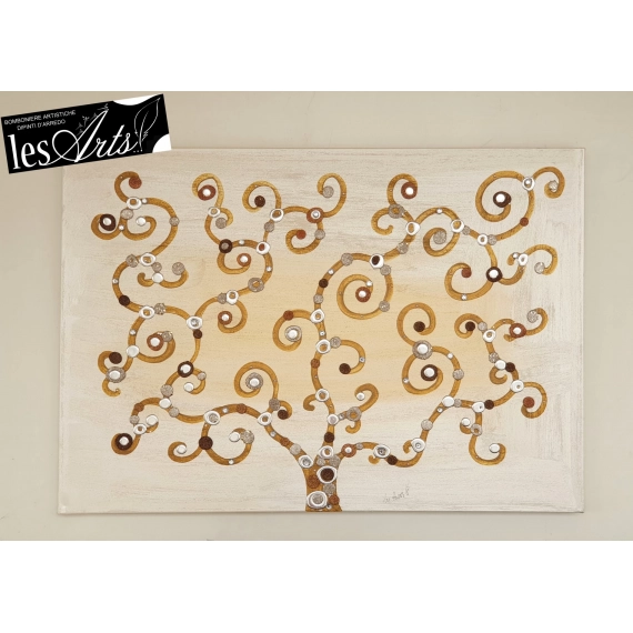 Albero della Vita oro 100x70