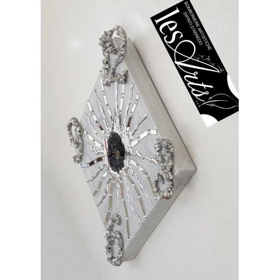 Orologio d'arredo argento