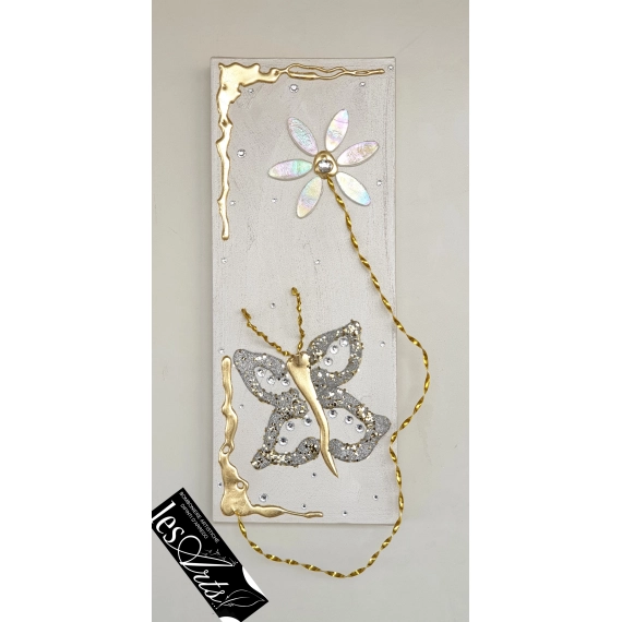 Dipinto con alluminio oro