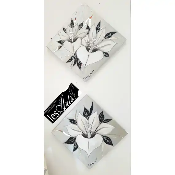 Scomposto fiori 40x40