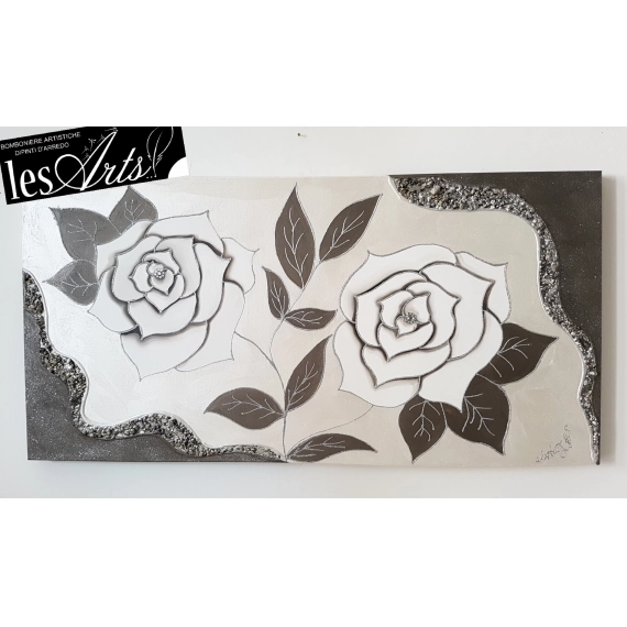 Dipinto tortora 100x50