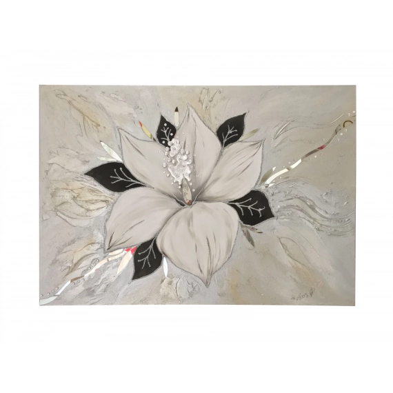 Fiore bianco 100x70