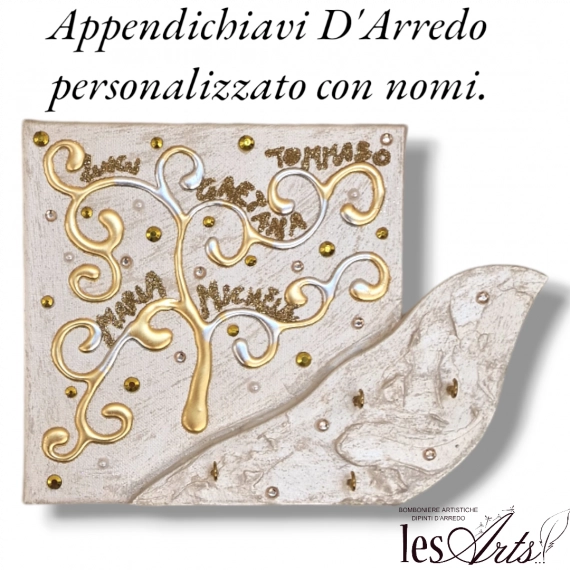 Appendichiavi albero oro