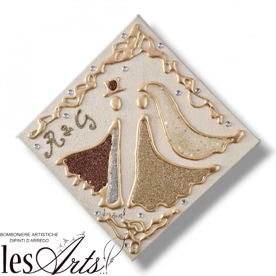 Sposi 20x20 oro