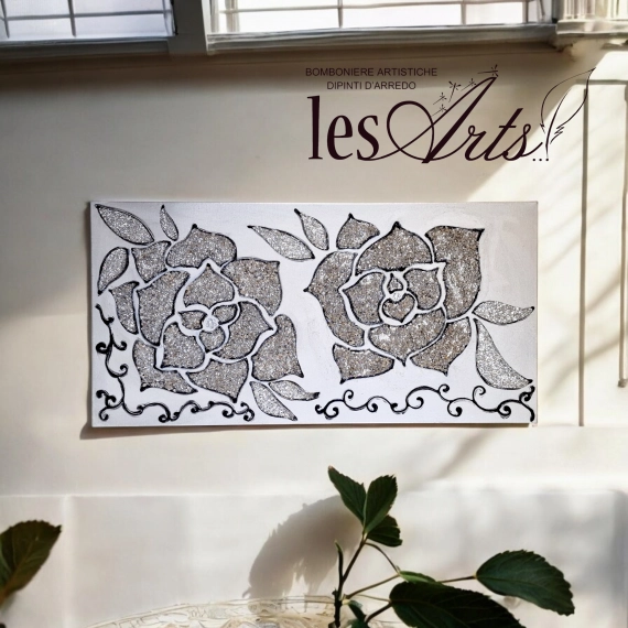 Rose in rilievo 120x60 